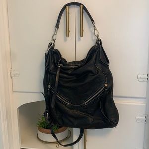 High Fashion Genuine leather black purse